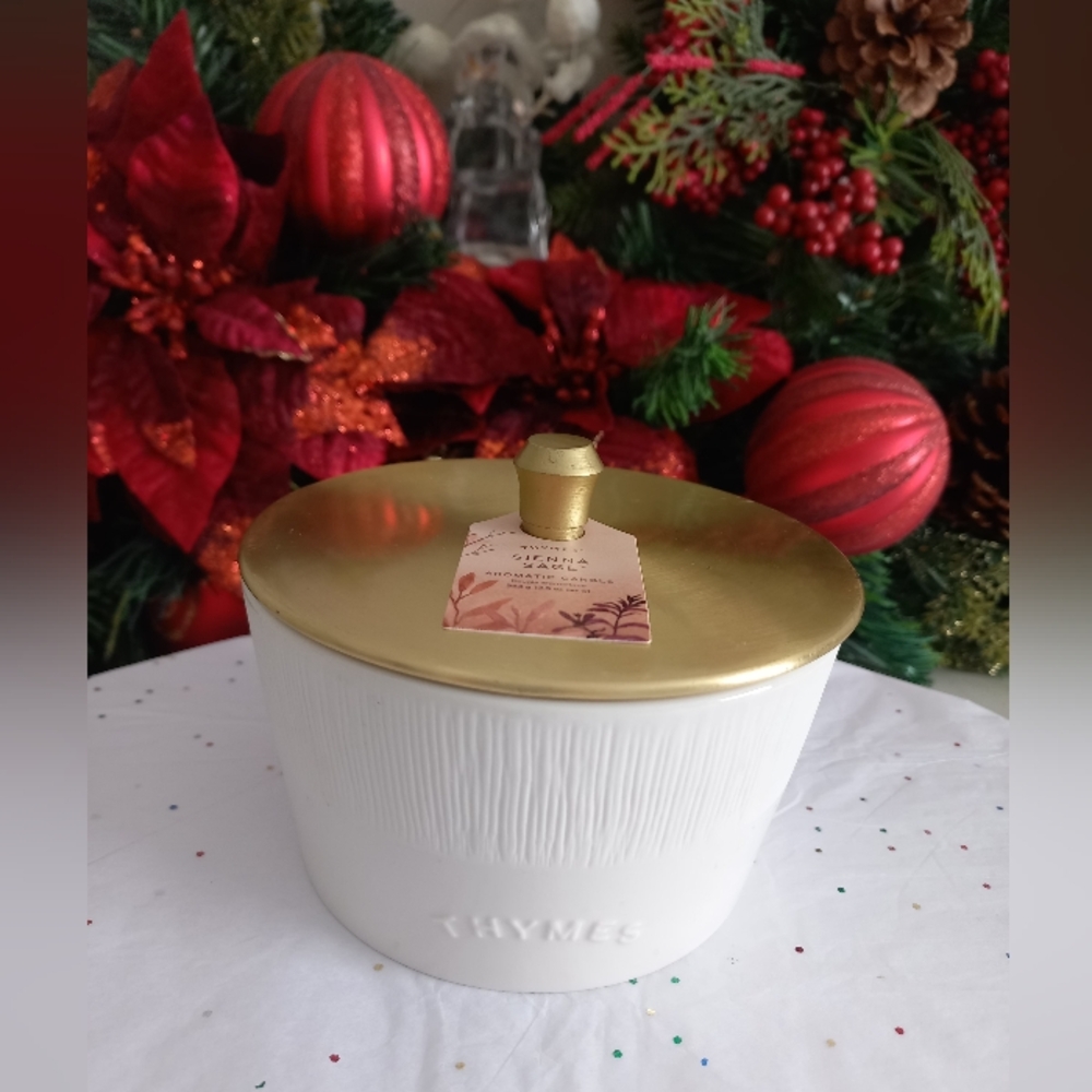 Thymes 3 Wick Candle - Sienna Sage